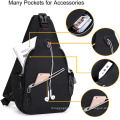 Newest Fashion Outdoor Waterproof Chest Crossbody Sling Bag For Men